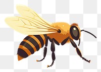 PNG Bee bee wildlife animal. AI generated Image by rawpixel.