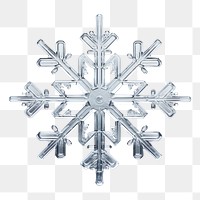 PNG Snowflake white decoration christmas. 