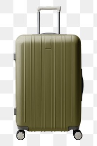 Suitcase luggage png, bag element, transparent background