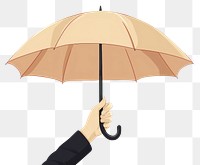 PNG Hand holding umbrella protection sheltering shielding. AI generated Image by rawpixel.