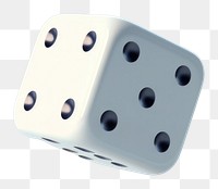 PNG White Dice dice game opportunity. 