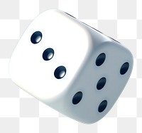 PNG White Dice dice game opportunity. 