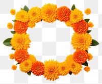 PNG Marigold Flower rangoli Design Indian Festival flower decoration marigold. AI generated Image by rawpixel.
