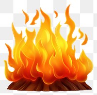 PNG Fire bonfire white background fireplace. 