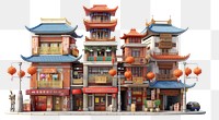 PNG Architecture building temple pagoda. AI generated Image by rawpixel.