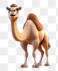 PNG Camel cartoon mammal animal. AI generated Image by rawpixel.