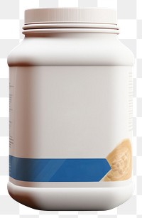 PNG Whey Protein Package bottle white background astragalus. AI generated Image by rawpixel.