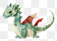 PNG Dragon paper origami art. AI generated Image by rawpixel.