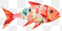 PNG Fish animal paper art. 