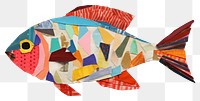 PNG Fish animal paper art. AI generated Image by rawpixel.