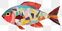 PNG Fish animal paper art. 