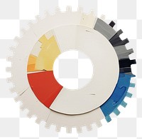 PNG Gear technology accuracy circle. AI generated Image by rawpixel.