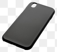 PNG Smart phone case black white background electronics. 