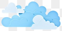 PNG Blue sky backgrounds white white background. AI generated Image by rawpixel.