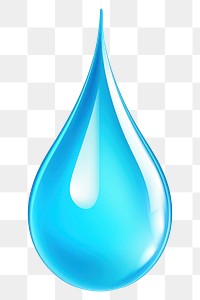 PNG  Water drop white background simplicity. AI generated Image by rawpixel.