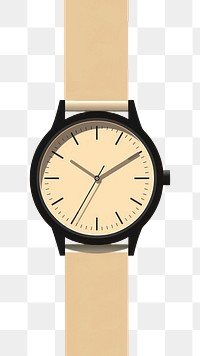 PNG Hand watch wristwatch accuracy deadline. AI generated Image by rawpixel.