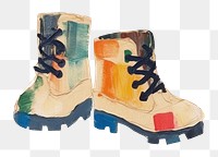 PNG Boots art footwear shoe. 