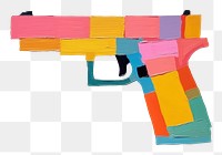 PNG Gun art painting handgun. 