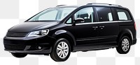 PNG Black minivan vehicle car  