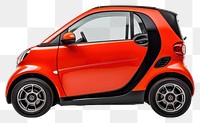 PNG Color luxury electric car vehicle white background transportation. AI generated Image by rawpixel.