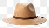 PNG Hat white background straw hat sombrero. 