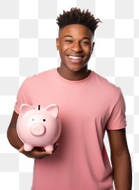 PNG Piggybank t-shirt holding  