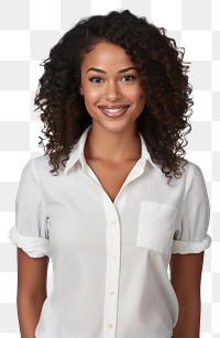 PNG Woman blouse shirt adult. 