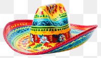 PNG Sombrero festival white background creativity. 