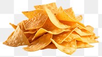 PNG Nachos snack food white background. AI generated Image by rawpixel.