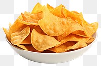 PNG Nachos snack food bowl. 