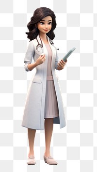 PNG Women healthcare overcoat cartoon adult. 