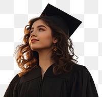 PNG Graduation portrait student looking. AI generated Image by rawpixel.