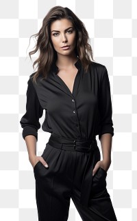 PNG Fashion sleeve blouse adult. AI generated Image by rawpixel.