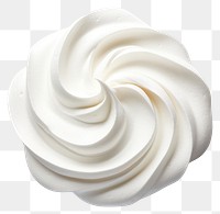 PNG Cream dessert icing swirl.