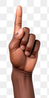 PNG Hands finger white background gesturing. 