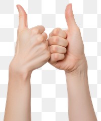 PNG Hands finger white background gesturing. AI generated Image by rawpixel.