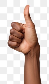 PNG Hands finger white background gesturing. 