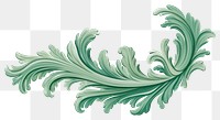 PNG Acanthus leaves pattern drawing  