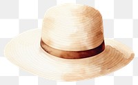 PNG Hat fashion white background sombrero. AI generated Image by rawpixel.