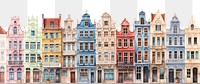 PNG Brussels architecture building house. AI generated Image by rawpixel.