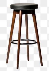 PNG Barstool furniture chair white background. AI generated Image by rawpixel.