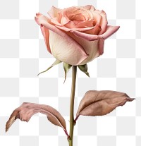 PNG Rose flower plant pink