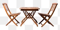 PNG Garden furniture chair table  