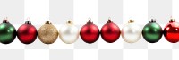 PNG Christmas jewelry pearl red. 