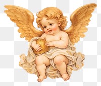 PNG Angel cute baby  