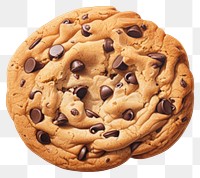 PNG Chocolate chip cookie food confectionery freshness. 