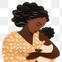 PNG Mother holding baby cartoon cute  