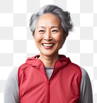 PNG Senior Thai woman laughing smiling adult. AI generated Image by rawpixel.