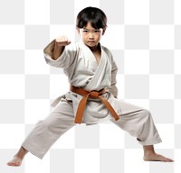 PNG Asian kid karate sports adult. AI generated Image by rawpixel.