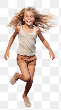 PNG Child running footwear portrait dancing. AI generated Image by rawpixel.
